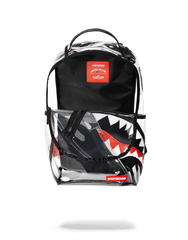ANGLED 20/20 VISION SHARK CLEAR BACKPACK