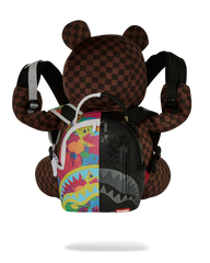 BEAR WEARING BACKPACK AS A BACKPACK