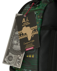 A.I. AFRICAN INTELLIGENCE REWIRED & INSPIRED BACKPACK - SANDFLOWER COLLAB