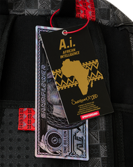 A.I. AFRICAN INTELLIGENCE MIDNIGHT MAGIC BACKPACK - SANDFLOWER COLLAB