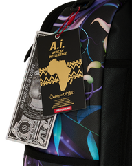 A.I. AFRICAN INTELLIGENCE INDIGO DUSK BACKPACK - SANDFLOWER COLLAB