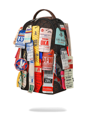 AMERICAN AIRLINES 100 YRS - TAGS ON TAGS BACKPACK