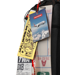 AMERICAN AIRLINES 100 YRS - TAGS ON TAGS BACKPACK