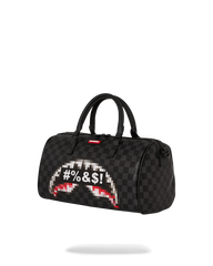 'WHAT THE BEEP' SHARK MINI DUFFLE