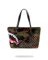 BIG SKY FUR SHARK TOTE