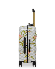 A.I. AFRICAN INTELLIGENCE ELEGANT ENERGY SHARKITECTURE CARRY-ON LUGGAGE - SANDFLOWER COLLAB