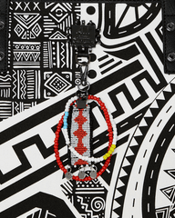 A.I. AFRICAN INTELLIGENCE THE SKYHAWK WING TOTE - SANDFLOWER COLLAB