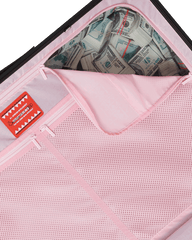 A.I. AFRICAN INTELLIGENCE ELEGANT ENERGY SHARKITECTURE FULL SIZE LUGGAGE - SANDFLOWER COLLAB