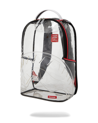 100% CLEAR BACKPACK SHARK