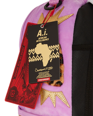 A.I. AFRICAN INTELLIGENCE PARADIGM OF THE PYRAMID BACKPACK - SANDFLOWER COLLAB