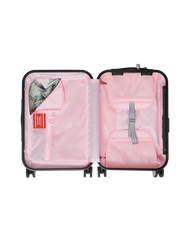 A.I. AFRICAN INTELLIGENCE ELEGANT ENERGY SHARKITECTURE CARRY-ON LUGGAGE - SANDFLOWER COLLAB