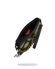 A.I. AFRICAN INTELLIGENCE SHARKS OF THE GOLD OCEAN CROSSOVER CLUTCH - SANDFLOWER COLLAB