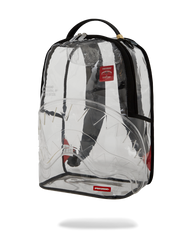 100% CLEAR BACKPACK - SHARK CENTRAL