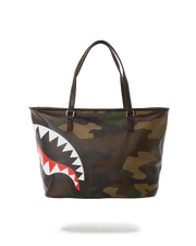 CHECKS IN CAMOFLAUGE TOTE