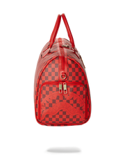 SHARKS IN PARIS DUFFLE (RED CHECKERED EDITION)