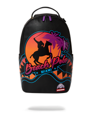 MIAMI BEACH POLO COLLAB BACKPACK (DLXV-BLACK)