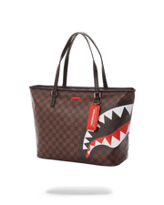 CHECKS IN CAMOFLAUGE TOTE