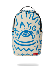 SHEREEN JENKINS CANVAS BACKPACK 1 of 18 CUT FROM LARGE CANVAS ART