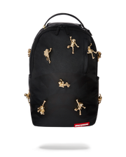 THE LOST IN SPACE BACKPACK (10 3D GOLD METAL ASTRONAUTS)