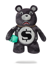 3AM NEVER SLEEP MONEYBEAR TEDDYBEAR BACKPACK