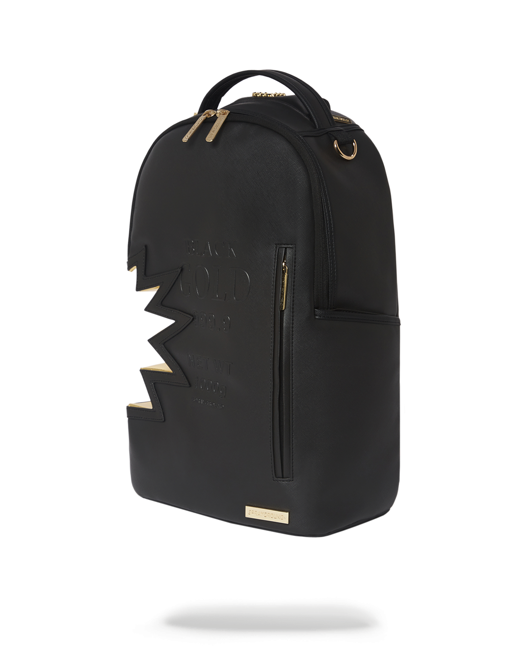 A.i.3 SHARK BITE BLACK GOLD BACKPACK (DLXV)