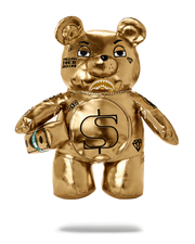 GOLD RUSH MONEYBEAR TEDDYBEAR BACKPACK