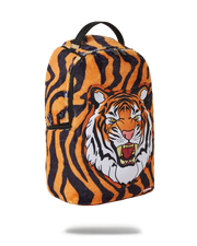 TIGER COZY VELOUR FUR BACKPACK