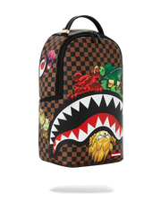 SHARKS IN PARIS CHARACTERS SNEAKIN BACKPACK (DLXV)