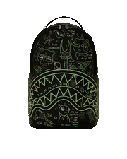 GLOW THE SPACE BACKPACK (GLOW IN THE DARK EFFECT)