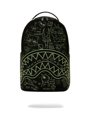GLOW THE SPACE BACKPACK (GLOW IN THE DARK EFFECT)