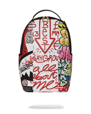 TRI-SPLIT GRAFFITI BACKPACK (DLXV)