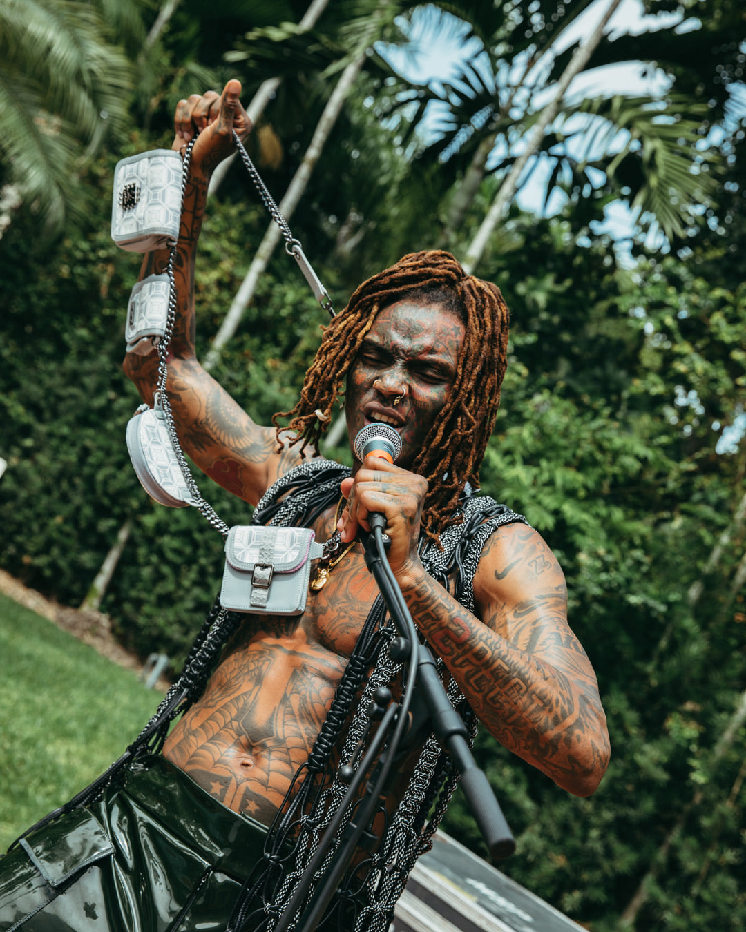 A.I.8 AFRICAN INTELLIGENCE BOOKED & BUSY CHARM WAISTBELT