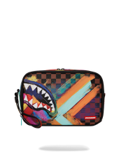 SHARKS IN PARIS CITY STREAKS TOILETRY BAG