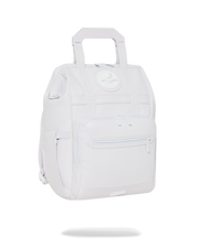 HEAVY METAL SHARK WHITE OUT BIZ TOP OPENER BACKPACK