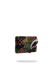BIG SKY FUR SHARK CROSSOVER CLUTCH
