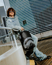 METALLIC TO THE TOUCH EXTRA DRIP BACKPACK
