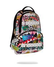 CREATE ANOTHER DAY SKATEBOARD-STRAP BACKPACK