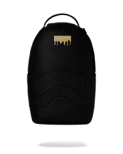 GOLD BRICK DRIP BLACK BACKPACK