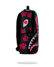 DISNEY ALICE IN WONDERLAND CHESHIRE CAT MAD SHARK BACKPACK