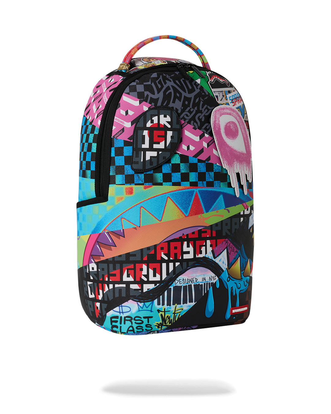 MOOD MODE 6 REMOVABLE VELCRO EYES BACKPACK