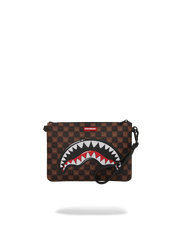 SHARKS IN PARIS GRIN & GRIND CROSSOVER CLUTCH