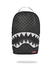 REVERSE MODE - PURPLE VELOUR TO BLACK CHECK BACKPACK