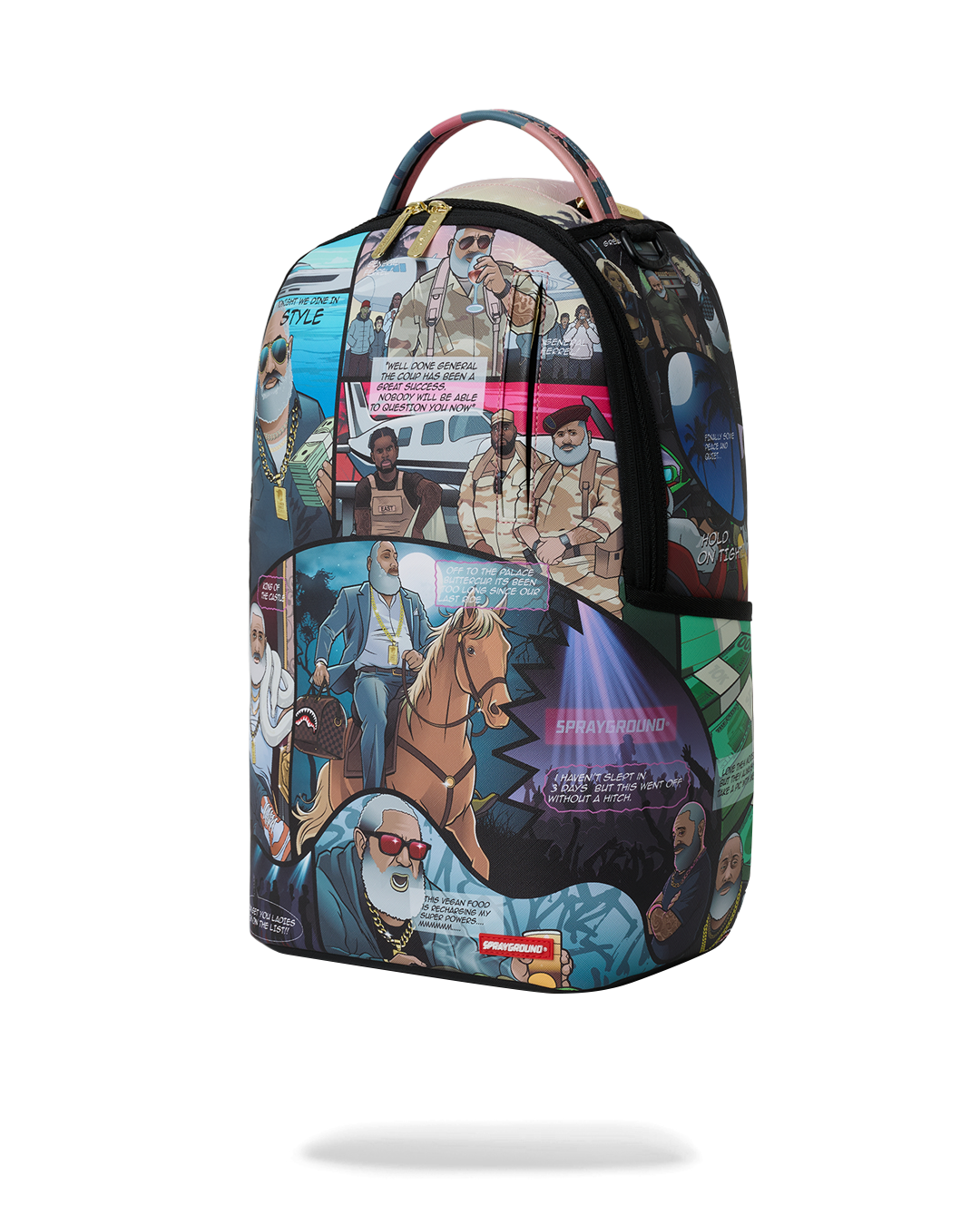 JAMES FIRST CLASS COMIC BACKPACK