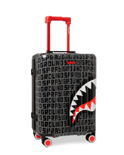 SHARKFINITY STEALTH PILOT SHARKNAUTICS HARDSHELL CARRY-ON LUGGAGE