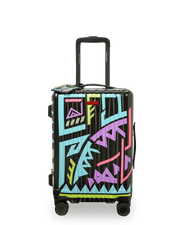 A.I. PATH TO THE FUTURE III HARDSHELL CARRY-ON LUGGAGE - SANDFLOWER COLLAB