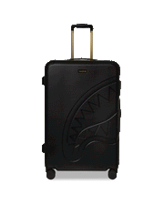 REALITY CHECK SHARKITECTURE FULL-SIZE JETBLACK LUGGAGE (GOLD HARDWARE)