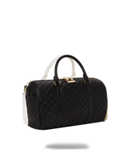 LEVELED UP SPLIT QUILT SHARK MINI DUFFLE