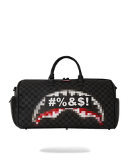 'WHAT THE BEEP' SHARK DUFFLE