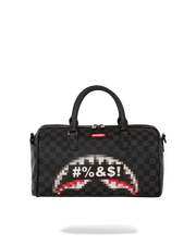 'WHAT THE BEEP' SHARK MINI DUFFLE