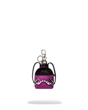 SMASH LOGO VIOLA BACKPACK KEYCHAIN